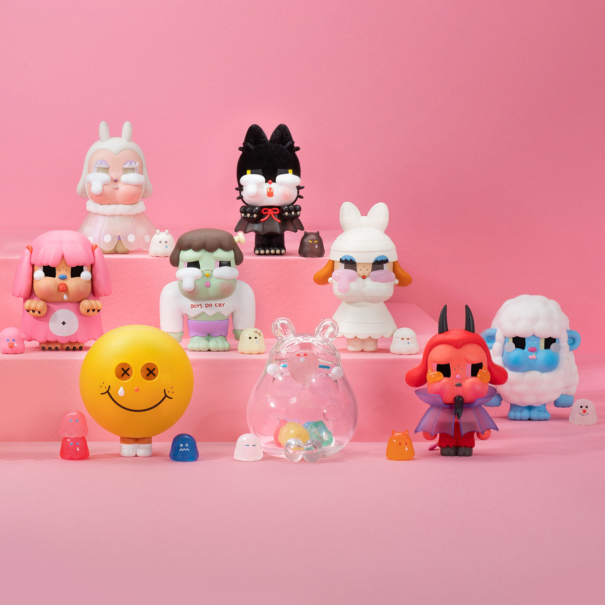 【New】Pop Mart CRYBABY Monster Tears Series Figures