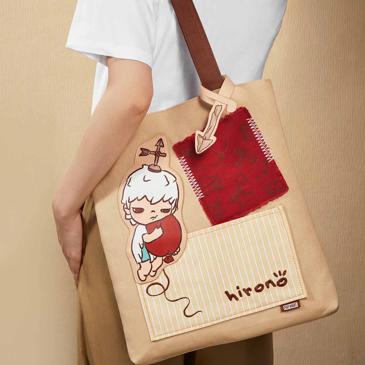 【New】Hirono Mime Series-Canvas Messenger Bag