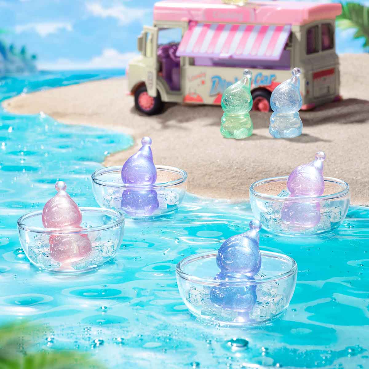 Pop Mart PUCKY Mini Water Ice Figure Series (7-in-1) Pack