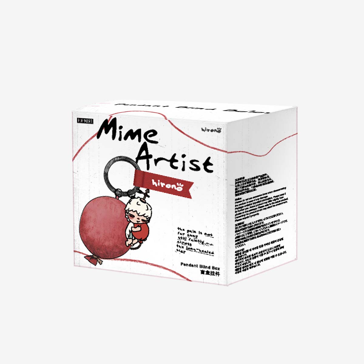 【New】Pop Mart HIRONO Mime Series-Pendant Blind Box