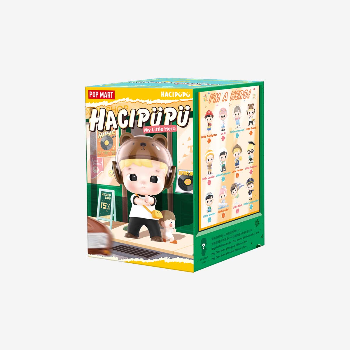 Pop Mart HACIPUPU My Little Hero Series Blind Box Random Style