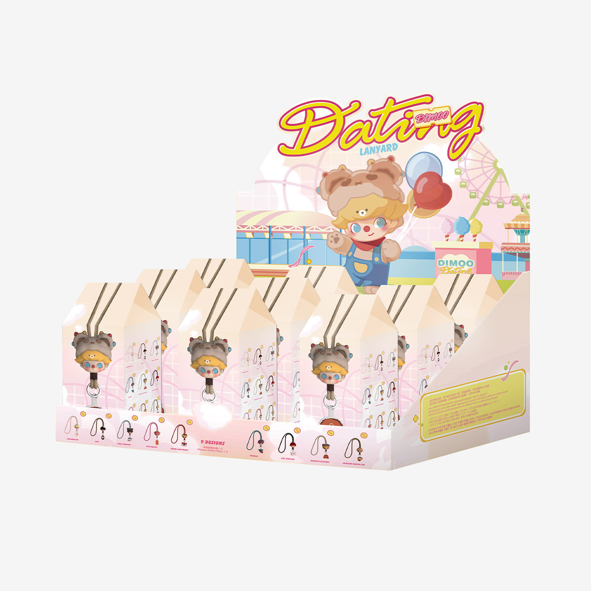 【NEW】POP MART DIMOO Dating Series-Lanyard Blind Box