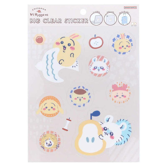 Chiikawa Big Clear Stickers