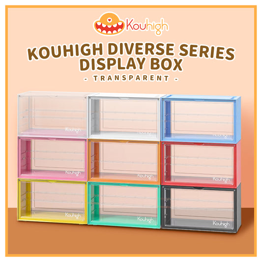 Kouhigh: Diverse Series Nine-Color Display Box - Transparent