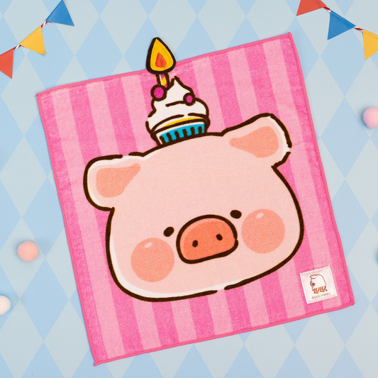 【BOGO】ToyZero+ Lulu The Pig Celebration: Birthday Cake Handkerchief