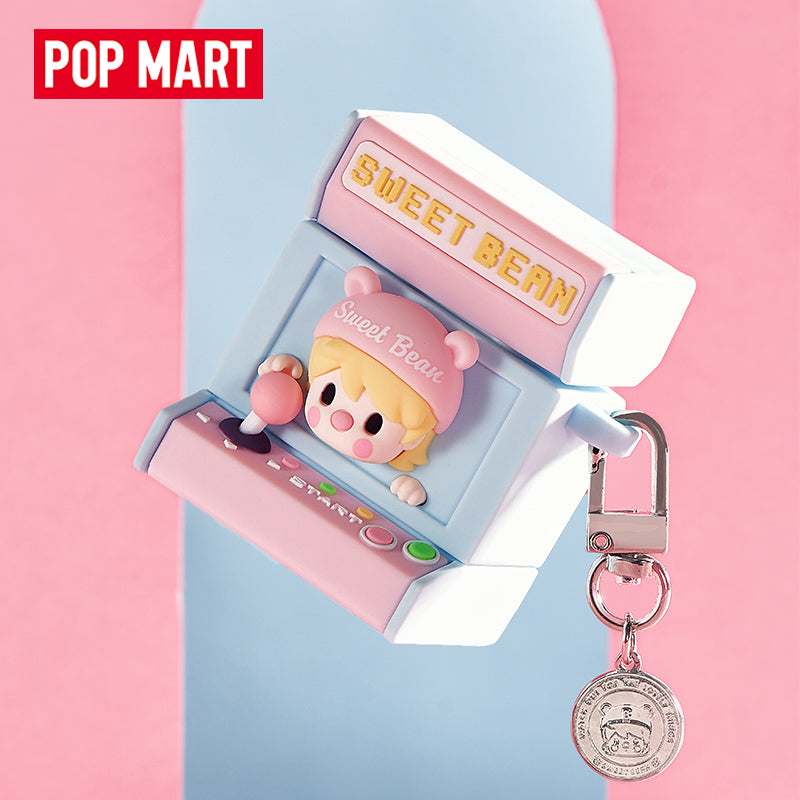 Pop Mart Sweet Bean: Arcade Game AirPods Case -Pink Playstation