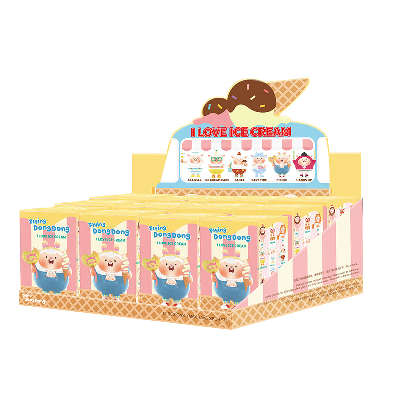 Pop Mart Flying DongDong: I love Ice Cream Series Blind Box Random Style